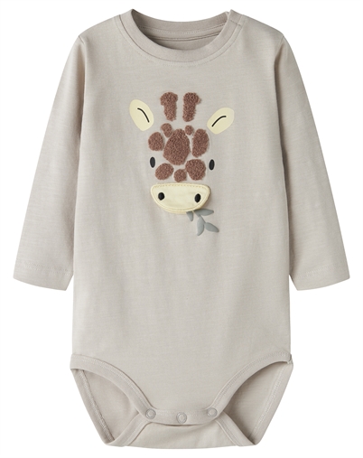 Name It - NBMHole Bodystocking - Chateau Gray